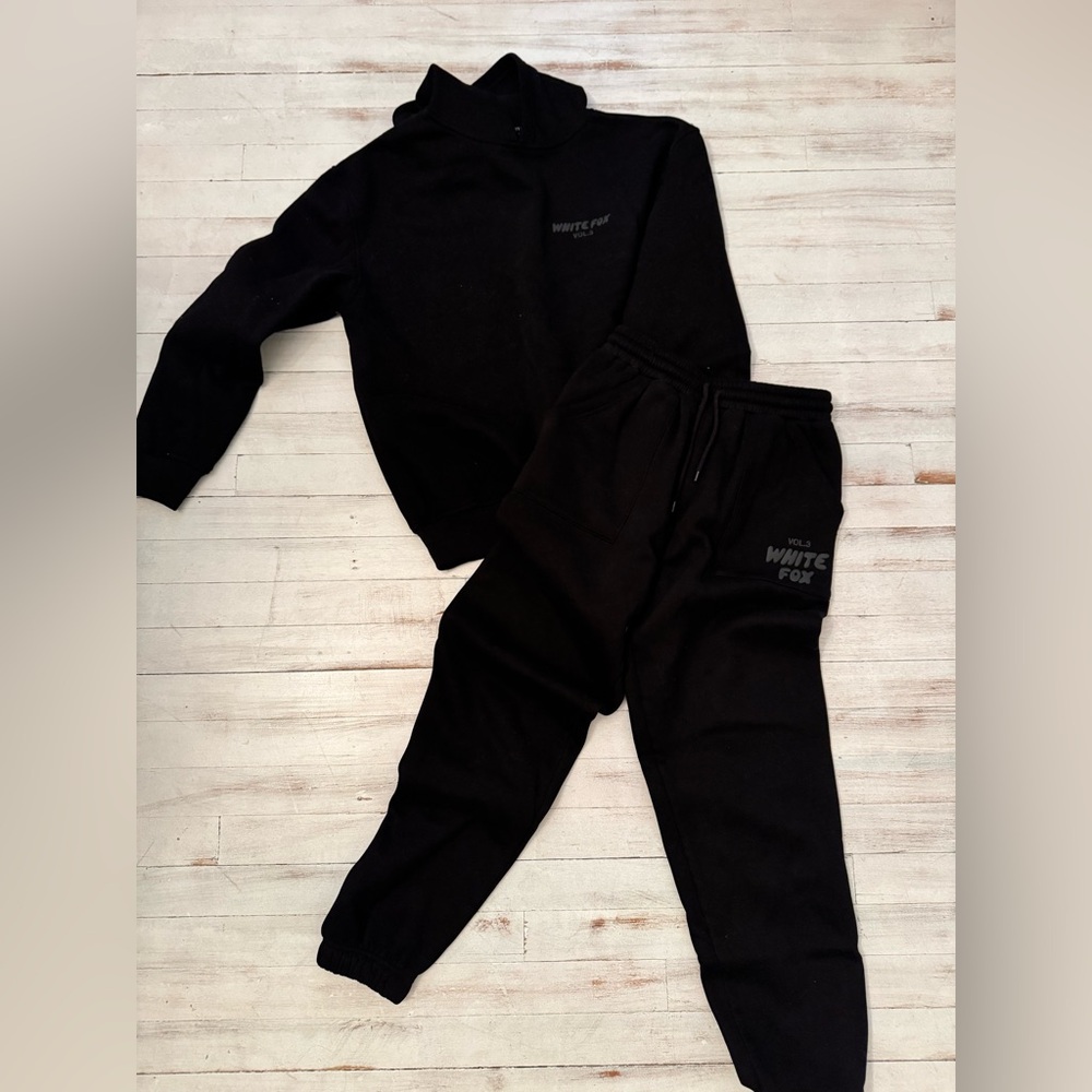 Kids Black Jogger Sweatpants - Cozy Everyday Bottoms